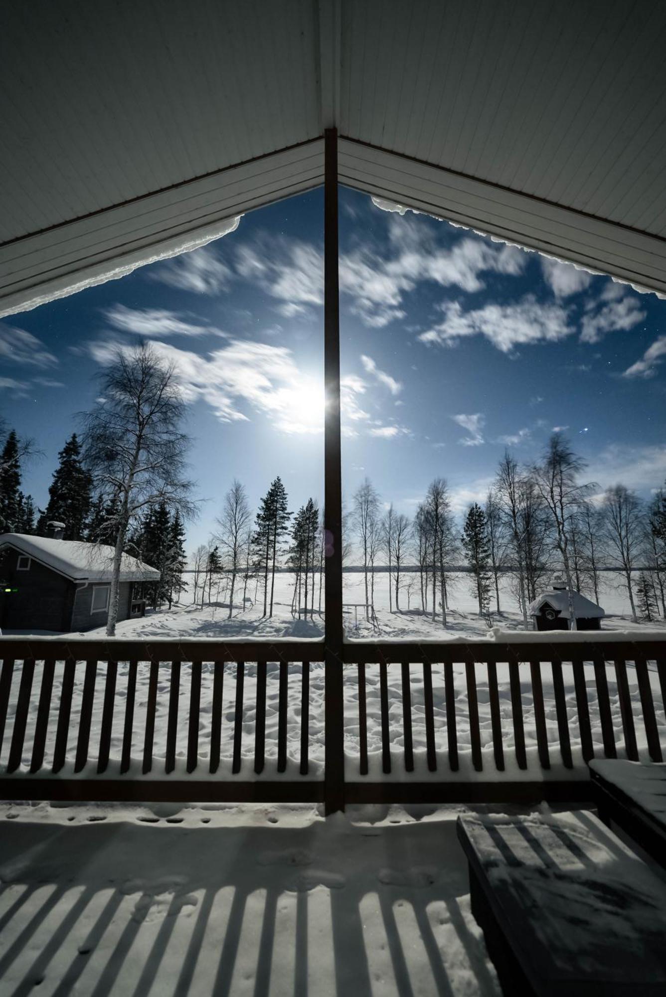 Napapiirin Jaervilomat Hotell Luukonniemi Exteriör bild