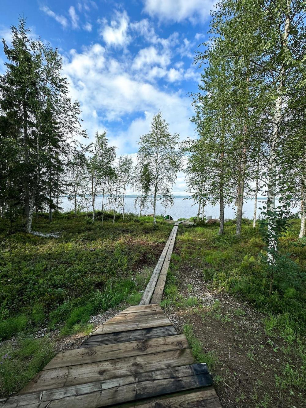 Napapiirin Jaervilomat Hotell Luukonniemi Exteriör bild