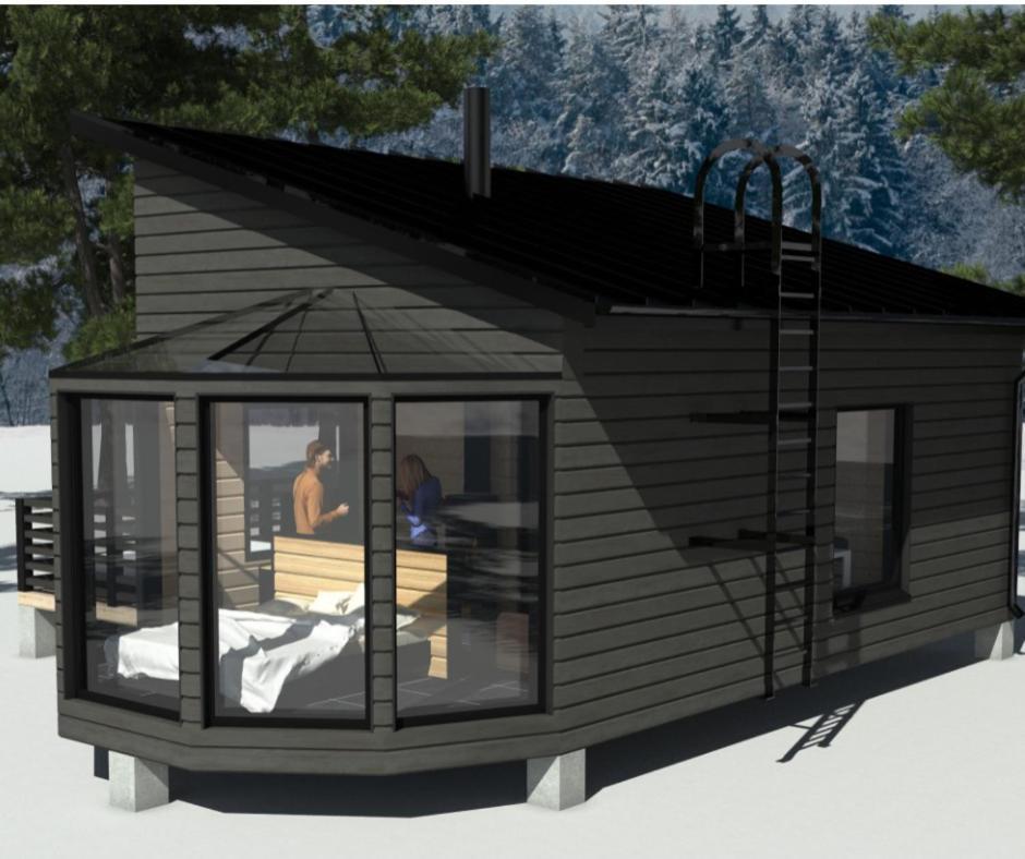 Napapiirin Jaervilomat Hotell Luukonniemi Exteriör bild