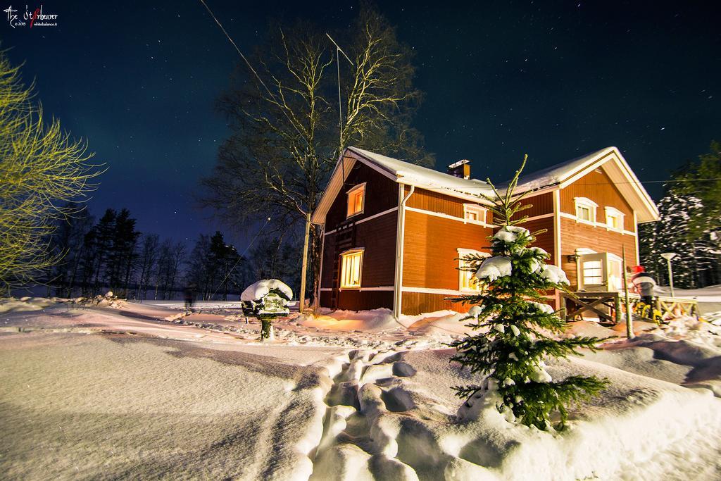 Napapiirin Jaervilomat Hotell Luukonniemi Exteriör bild
